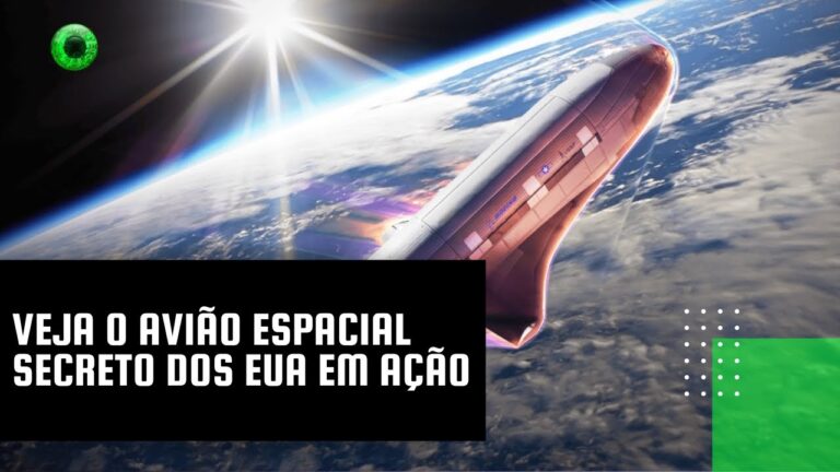 Veja o avião espacial secreto dos EUA em ação