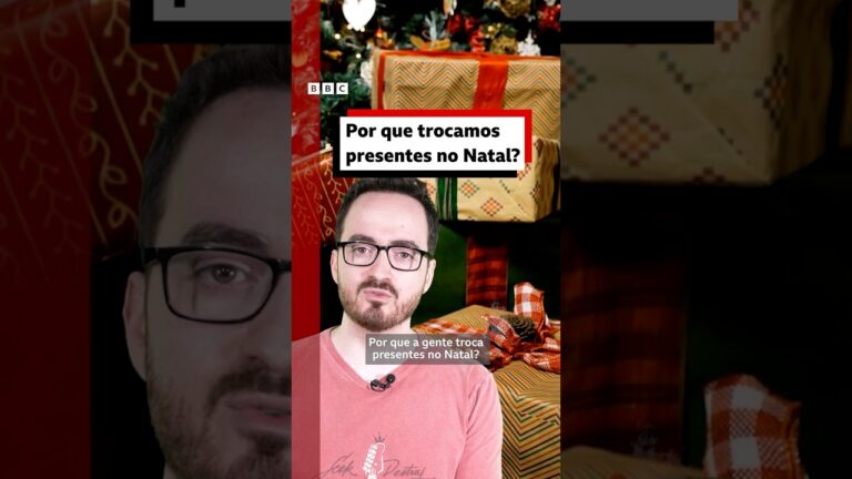 🎅🎁 Natal: de onde vem o costume de trocar presentes? #bbcnewsbrasil #shorts