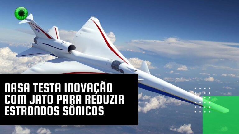 NASA testa tecnologia inovadora com jato para reduzir estrondos sônicos