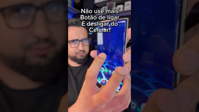 Como ativar celular só com toque na tela