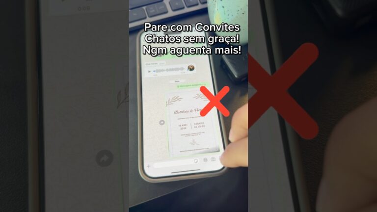 Como criar um convite em site