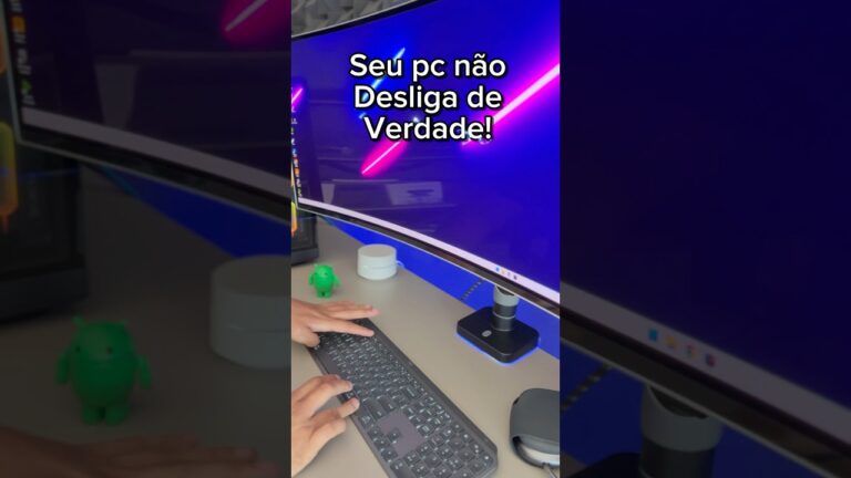 Como desligar o seu computador de verdade