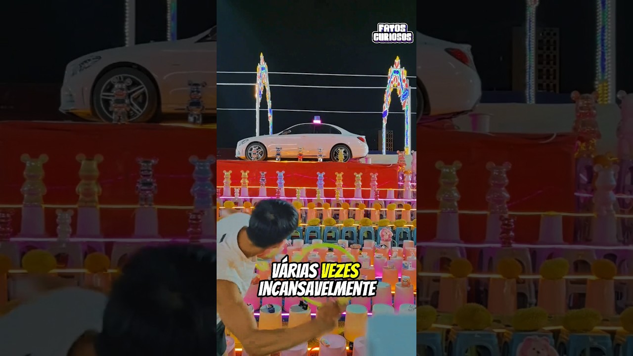 ESSE GAROTO GANHOU UM CARRO NESSE PARQUE DE DIVERSÕES