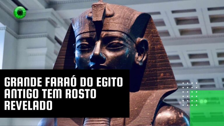 Grande faraó do Egito Antigo tem rosto revelado