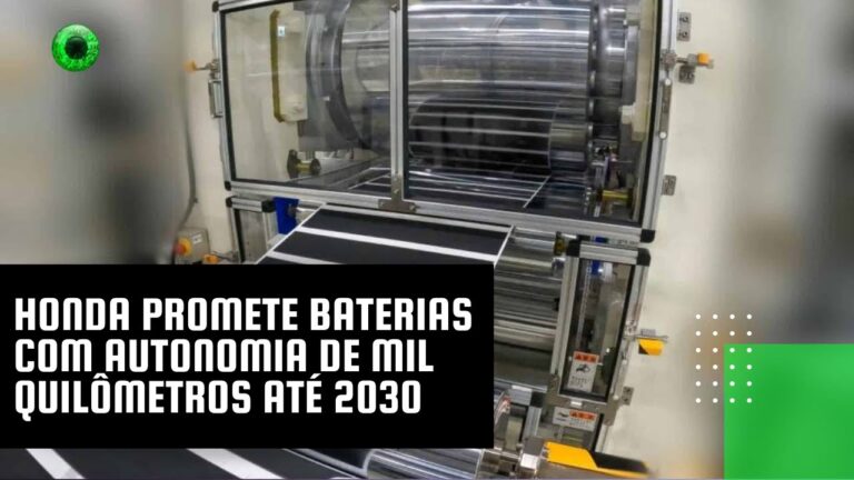 Honda promete baterias com autonomia de mil quilômetros até 2030