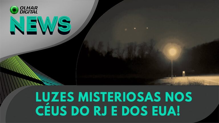 Ao vivo | Luzes misteriosas nos céus do RJ e dos EUA! | 17/12/2024 | #OlharDigital