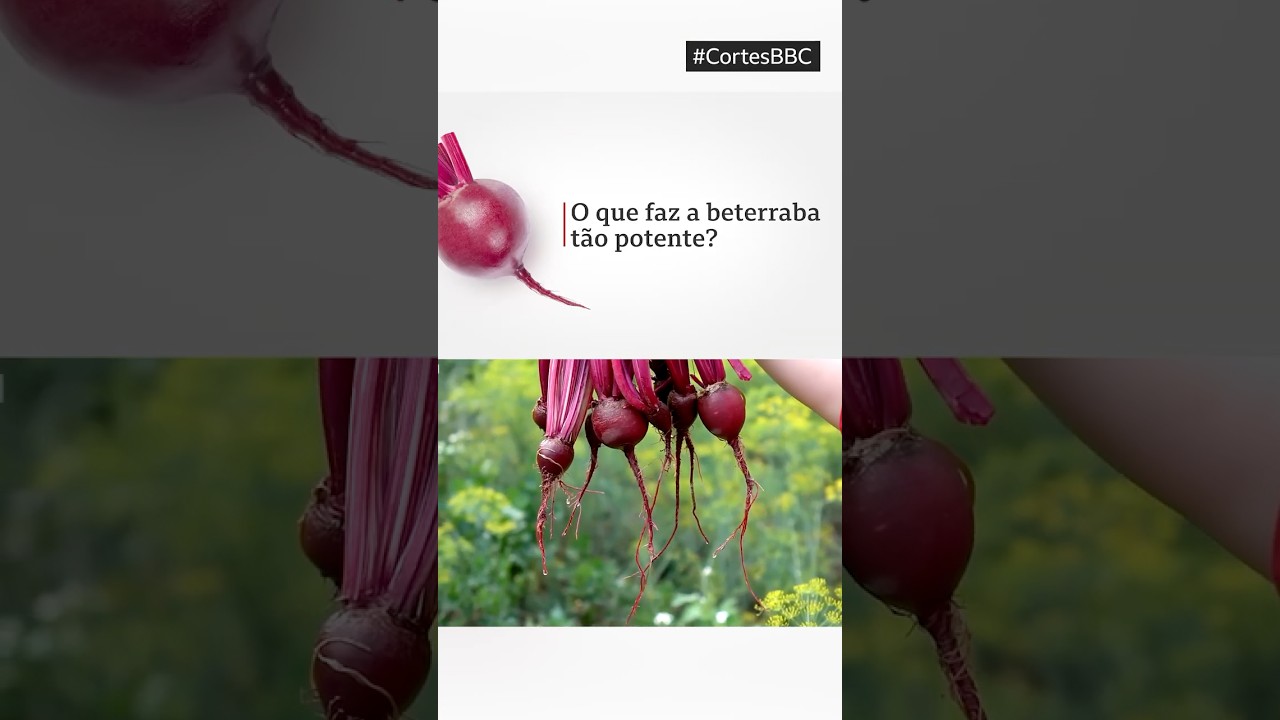 Beterraba: como ela pode melhorar sua saúde e até seu treino? #bbcnewsbrasil #cortesbbc