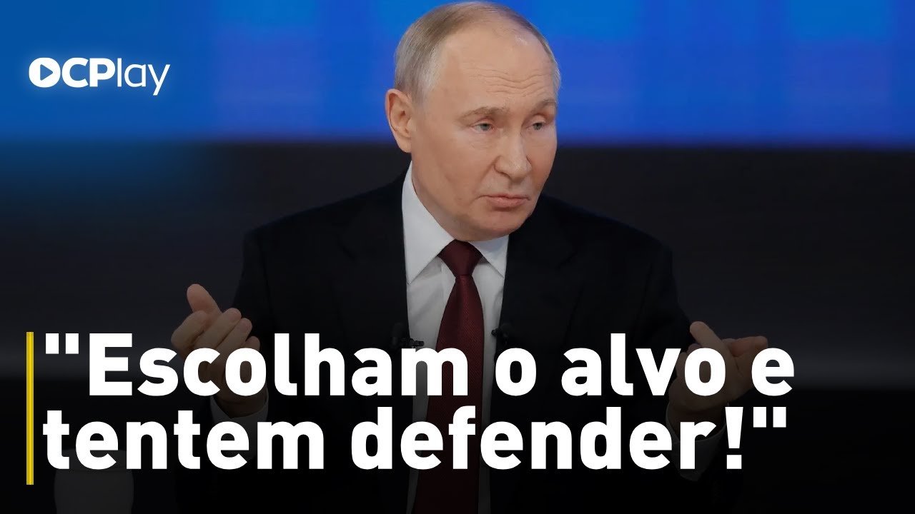 Putin desafia Ocidente para duelo de mísseis