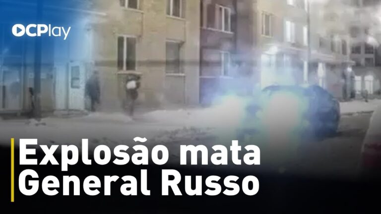 Vídeo mostra explosão que matou general russo