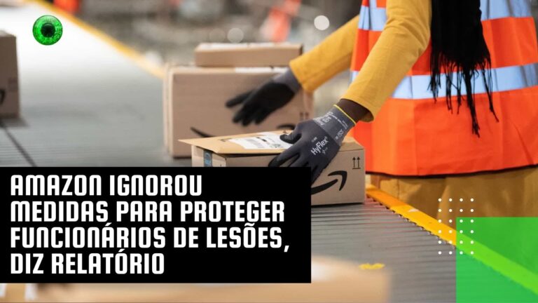 Amazon ignorou medidas para proteger funcionários de lesões, diz relatório