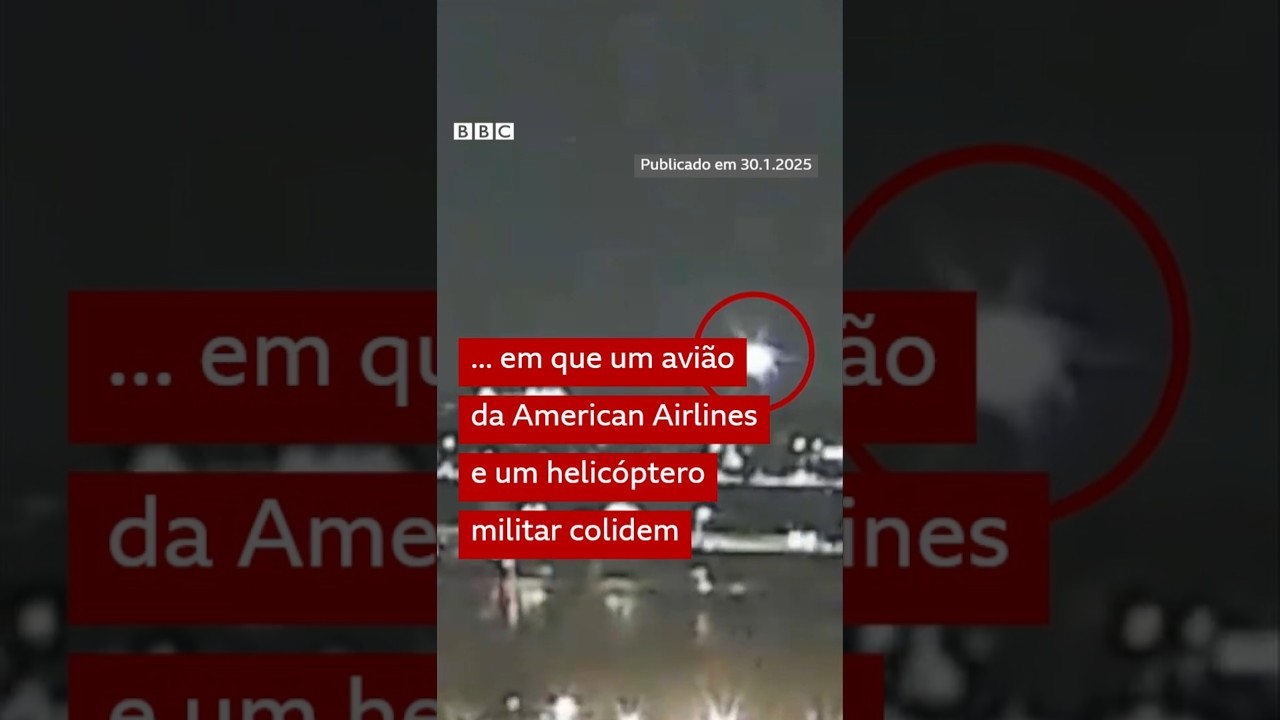 Avião e helicóptero batem em pleno voo nos EUA