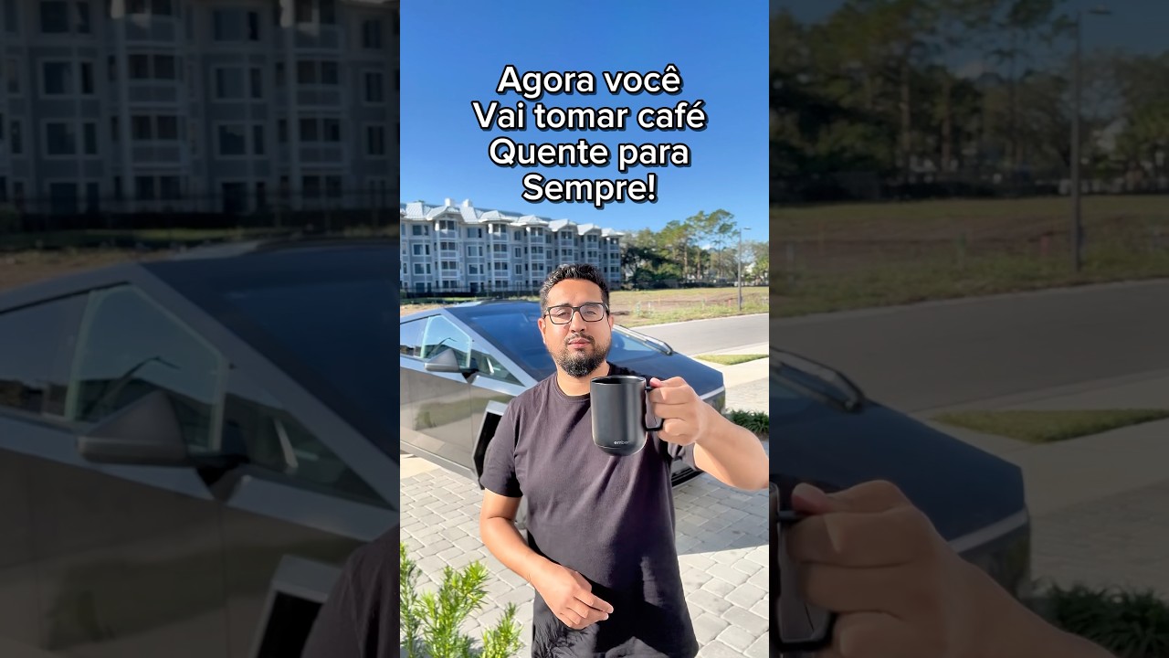 Café quente para sempre com esta caneca da ember
