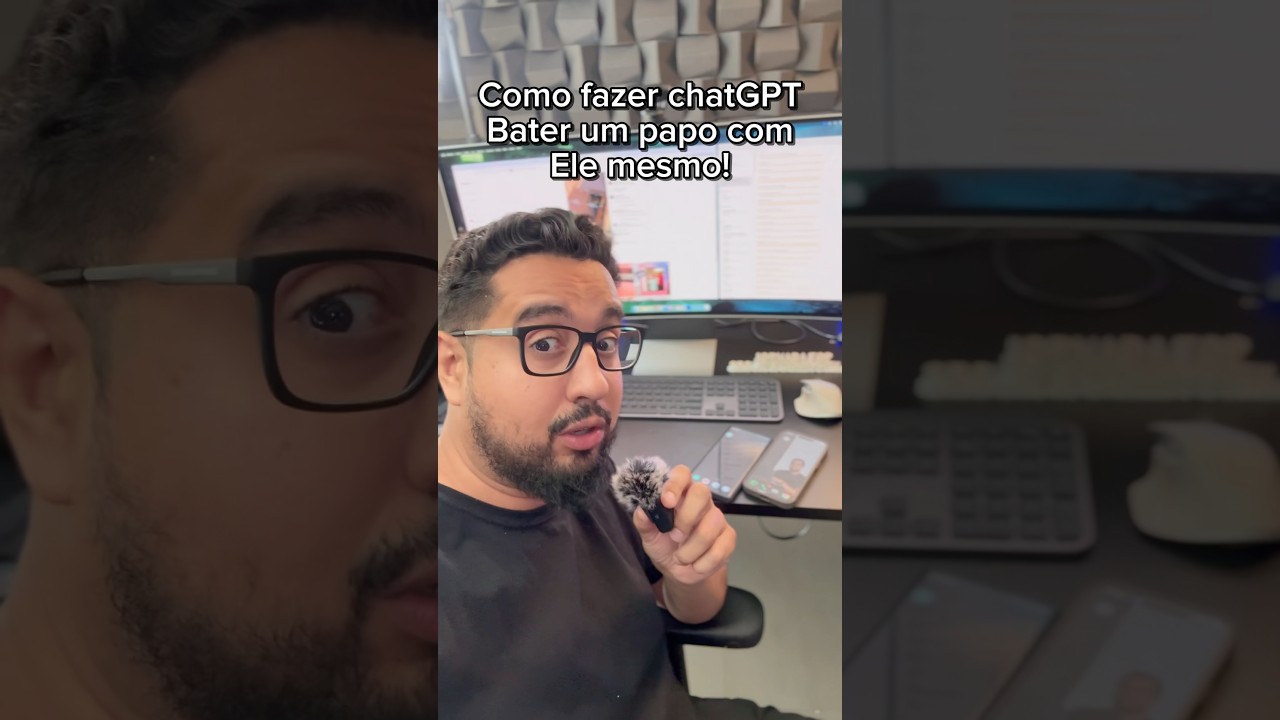 Coloquei o ChatGPT pra conversar com ele mesmo veja o que aconteceu