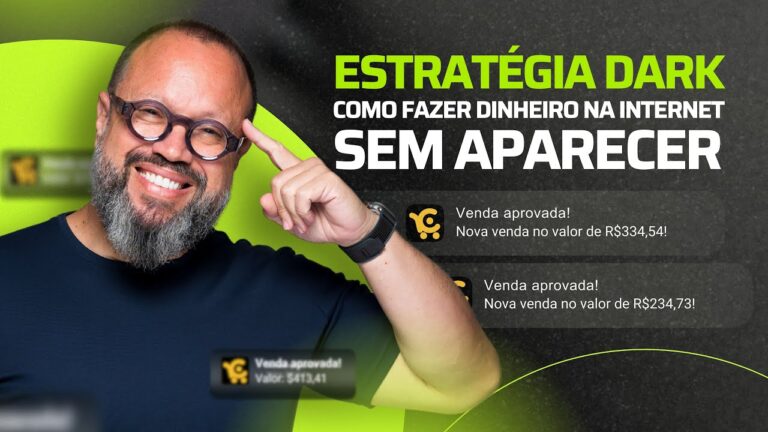 COMO FAZER DINHEIRO NA INTERNET SEM APARECER