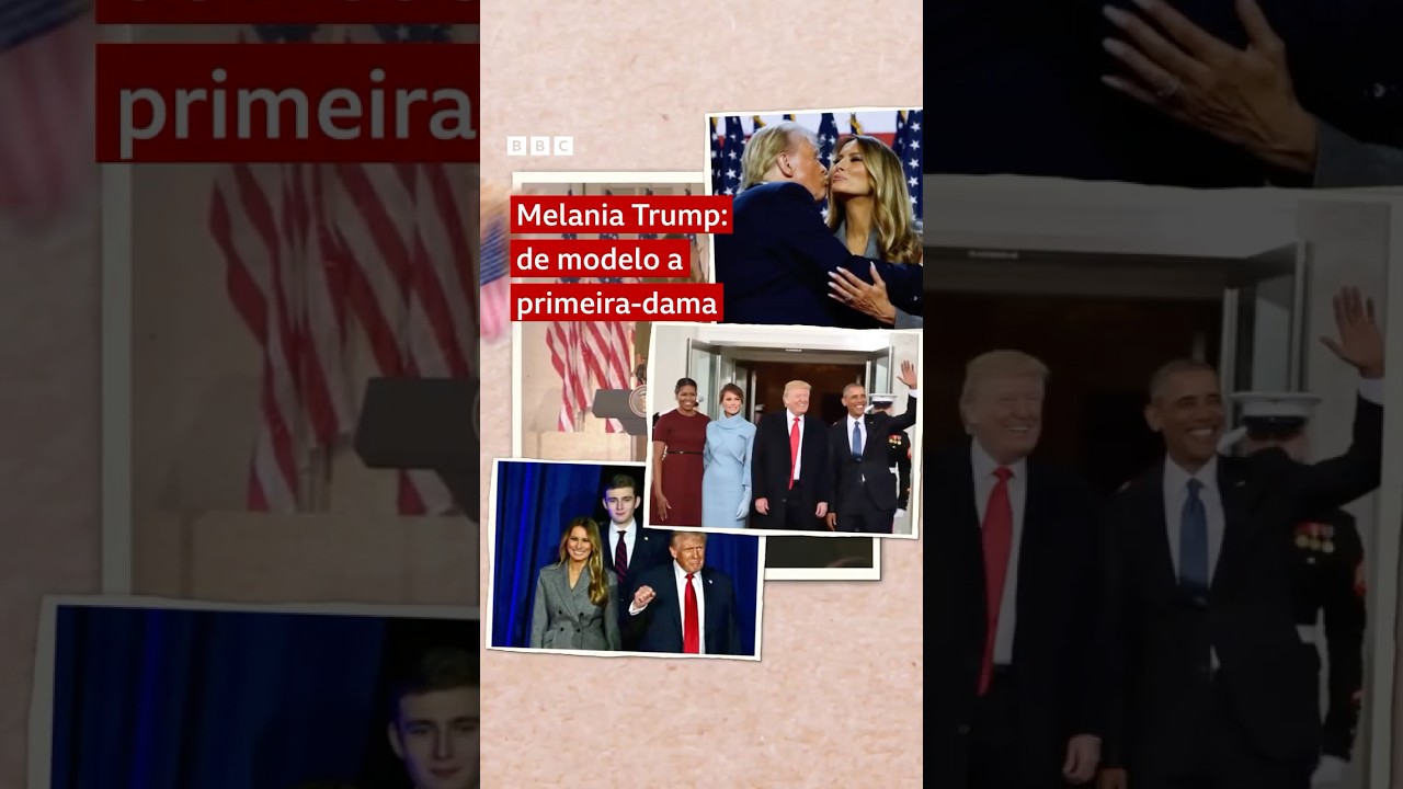 Como Melania foi de modelo a primeira-dama #bbcnewsbrasil