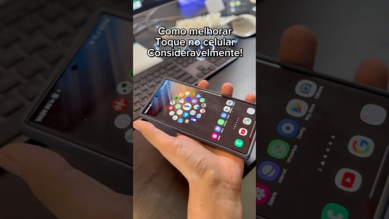 Como melhorar muito mais experiência de toque no celular