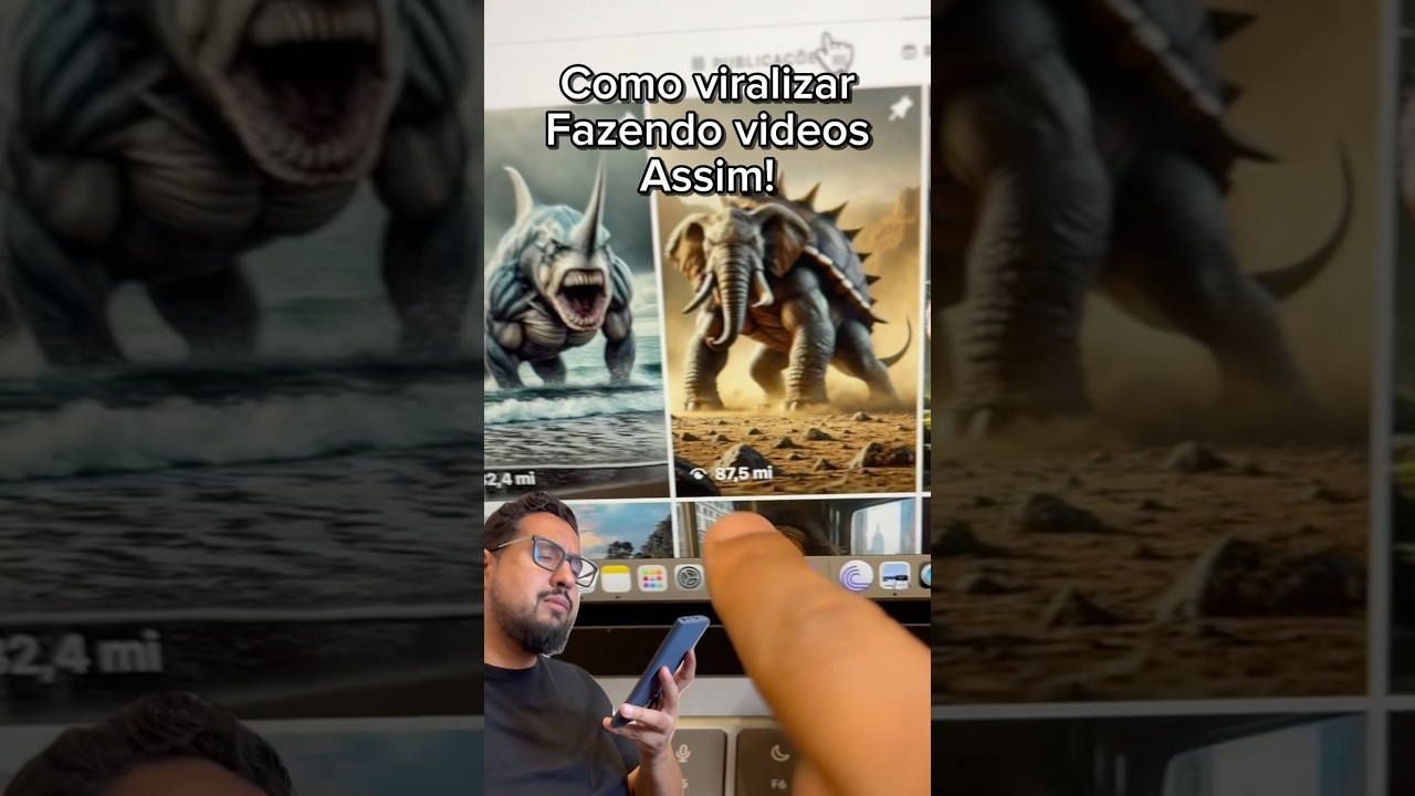 Como viralizar videos fazendo efeitos dos animais
