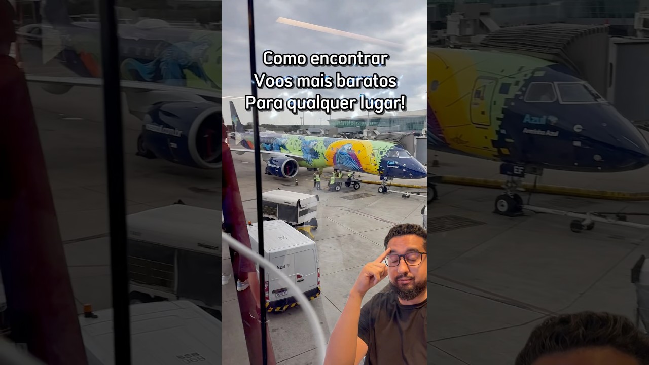 Dica pra encontrar voos mais baratas pra qualquer lugar do mundo