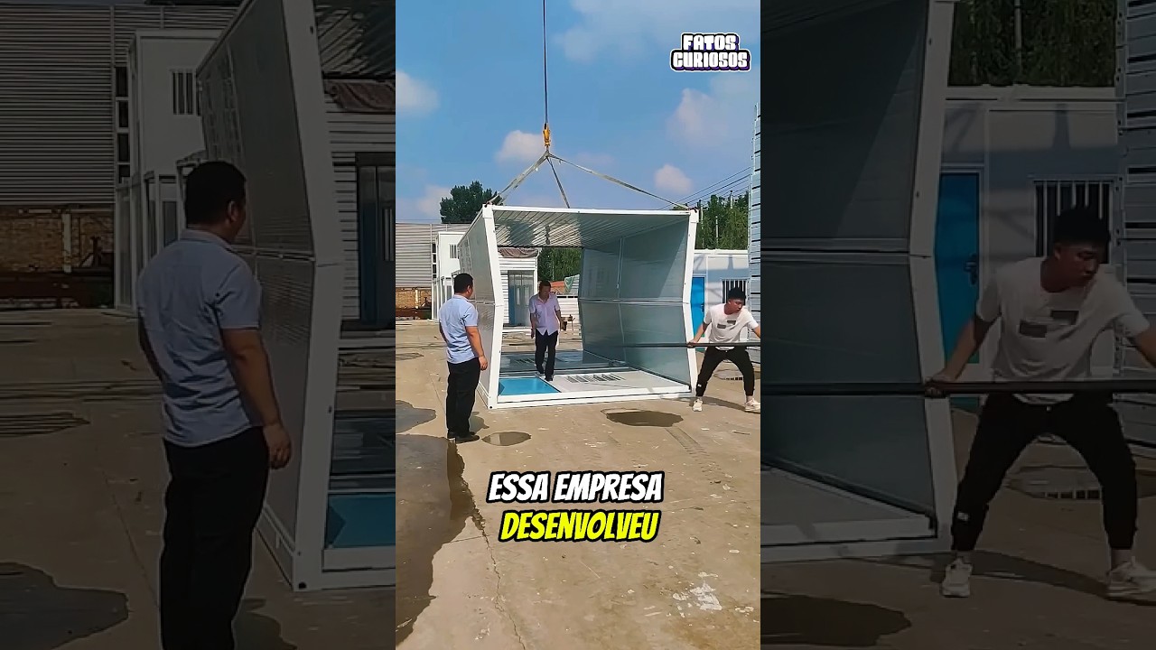 ESSE EMPRESA CONSTRÓI AS MELHORES CASAS PRÉ FABRICADAS