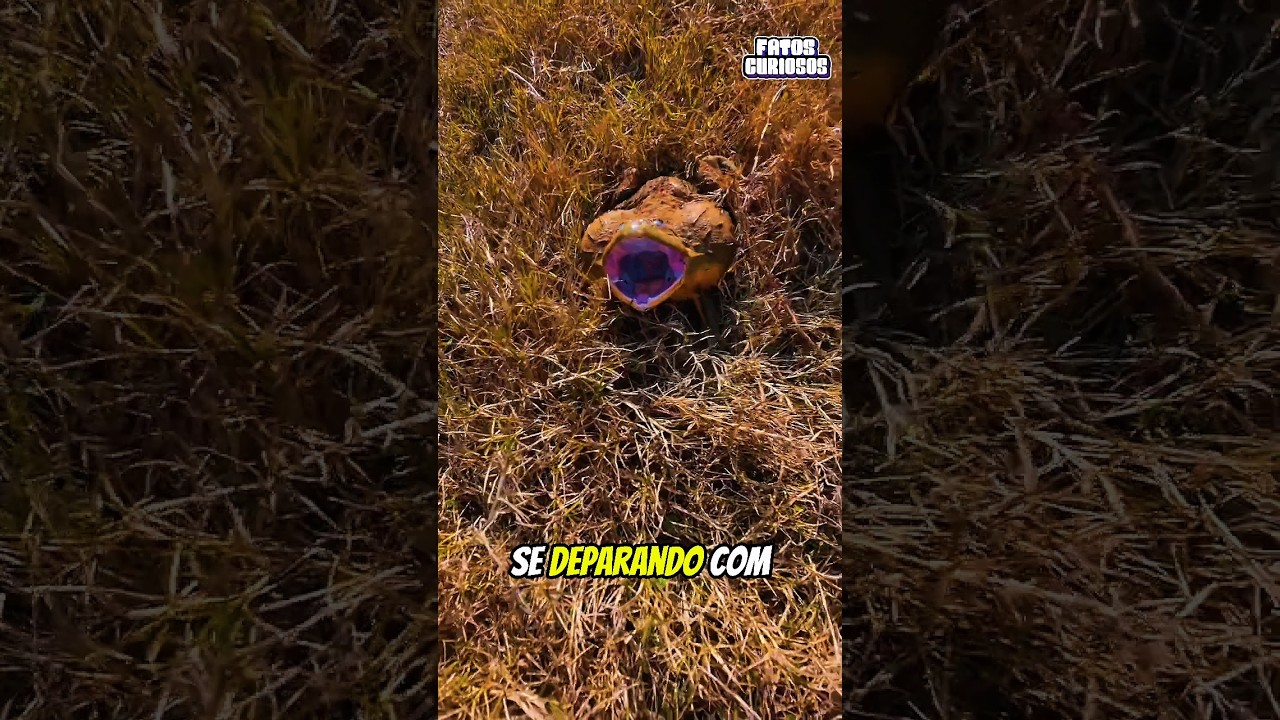 ESSE SAPO NÃO GOSTA QUE INVADAM SEU TERRITÓRIO