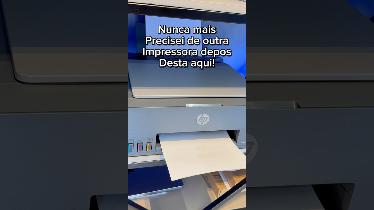 HP Smarttank 587 é a melhor impressora que já tive