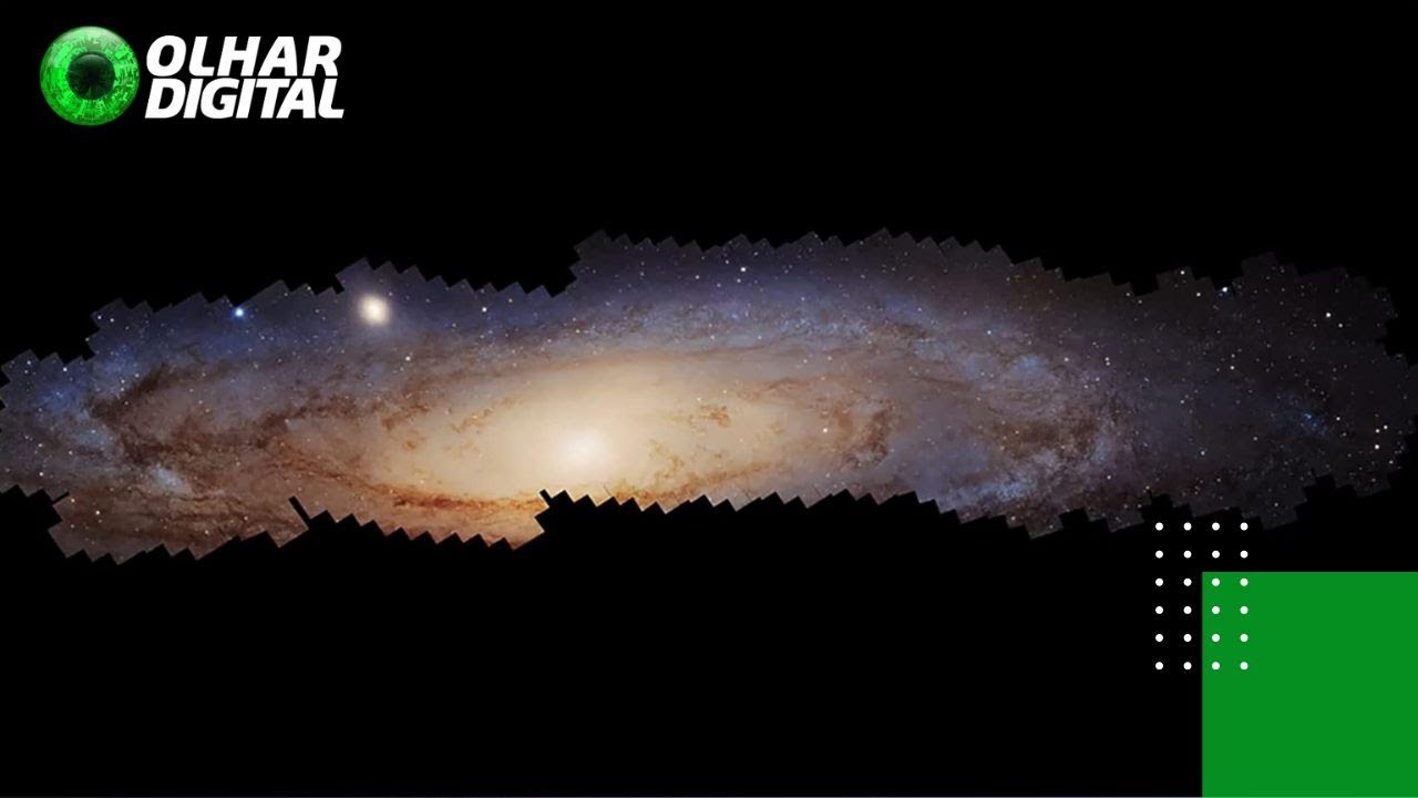 Hubble cria mosaico de 2,5 bilhões de pixels da galáxia Andrômeda