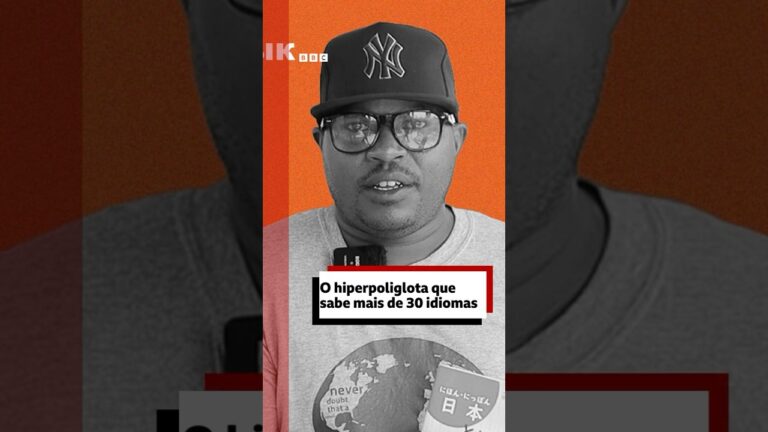 O hiperpoliglota de Ruanda que aprendeu mais de 30 línguas #bbcnewsbrasil #shorts