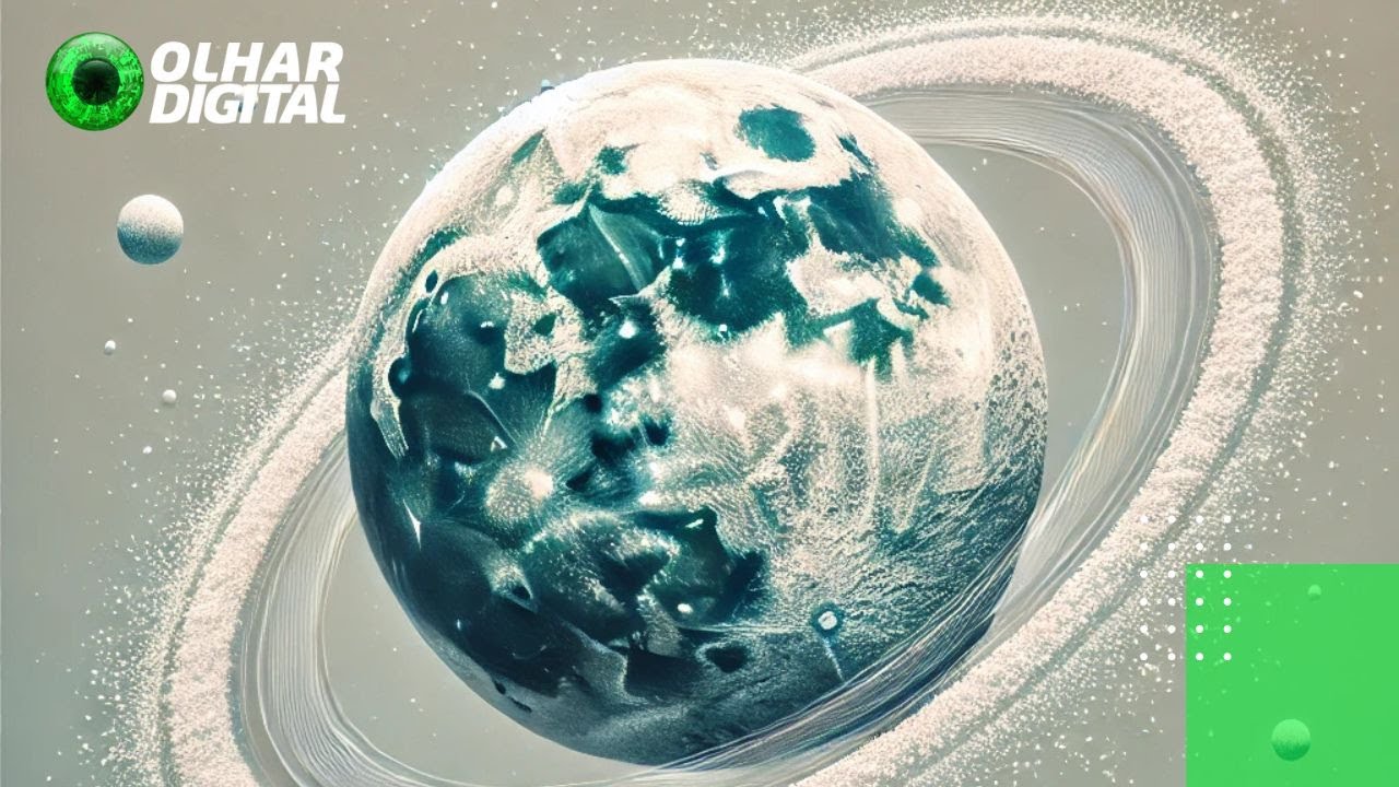 Lua pode ter tido anéis estilo Saturno, sugere pesquisa