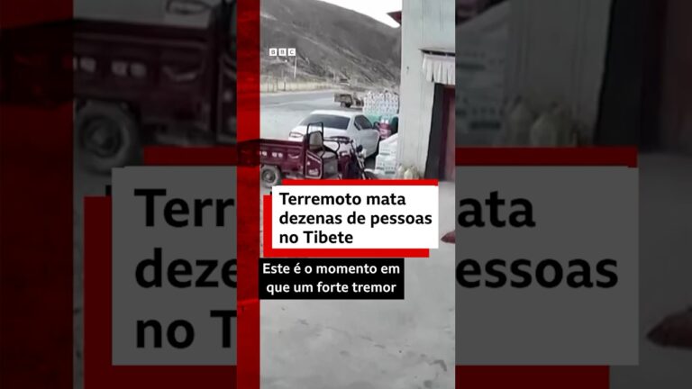 Terremoto no Tibete: dezenas morrem em cidade sagrada #bbcnewsbrasil #noticias