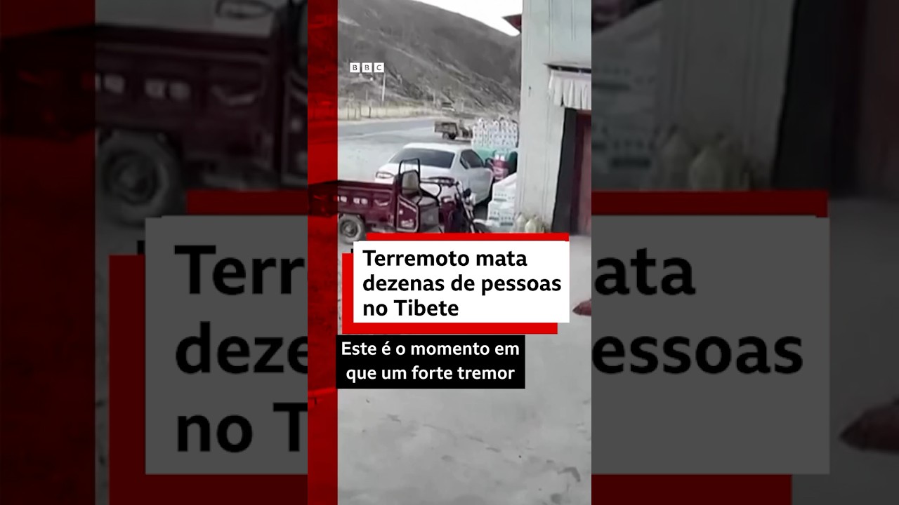 Terremoto no Tibete: dezenas morrem em cidade sagrada #bbcnewsbrasil #noticias
