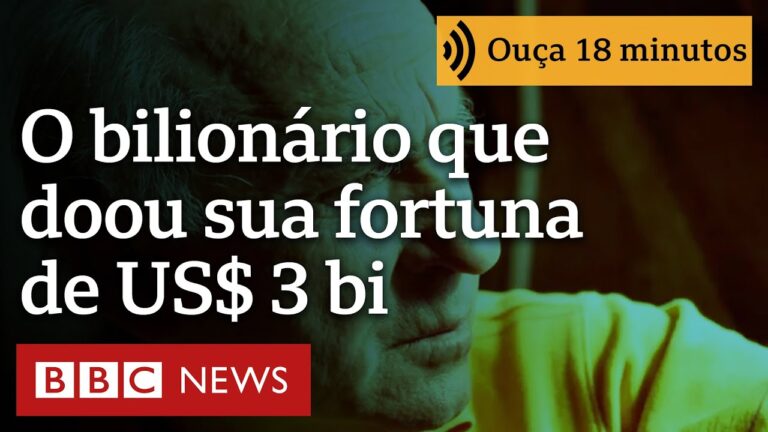 O bilionário que detestava ser rico e doou sua fortuna de US$ 3 bilhões