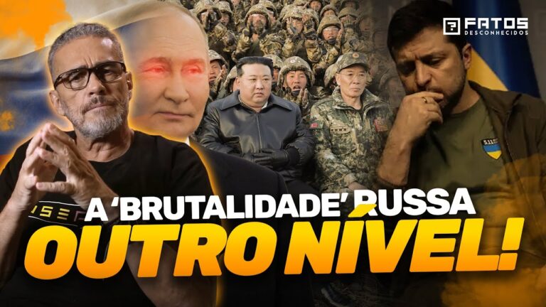 O que os RUSSOS estão fazendo com os soldados norte-coreanos é INACREDITÁVEL!