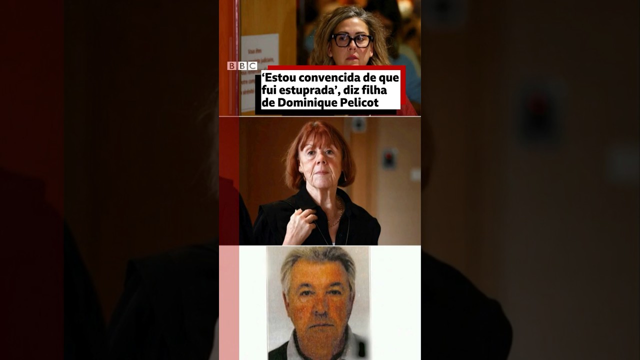 Filha de Pelicot fala à BBC: 'Estou convencida de que fui estuprada' #bbcnewsbrasil