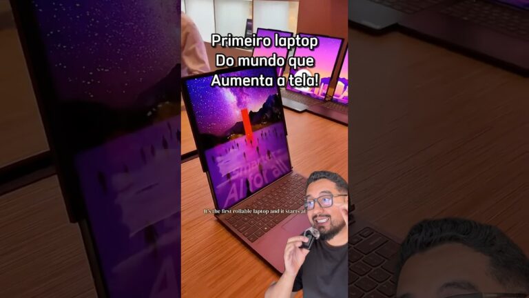 Primeiro laptop do mundo que expande a tela Lenovo Thinkbook Plus Gen 6