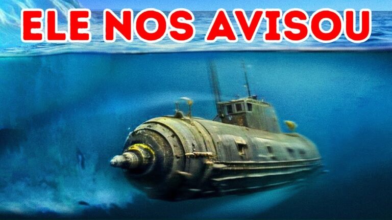 Submarino encontrou algo estranho sob a Antártica e desapareceu