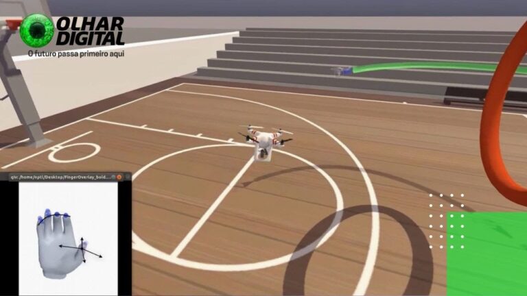 Tecnologia permite que tetraplégico controle drone virtual com a mente