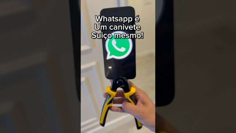 Uso o WhatsApp como canivete suíço