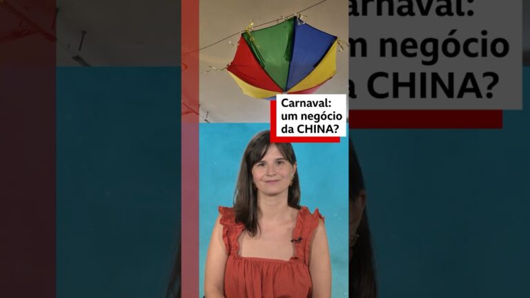 A supremacia chinesa 🇨🇳 no Carnaval brasileiro #bbcnewsbrasil