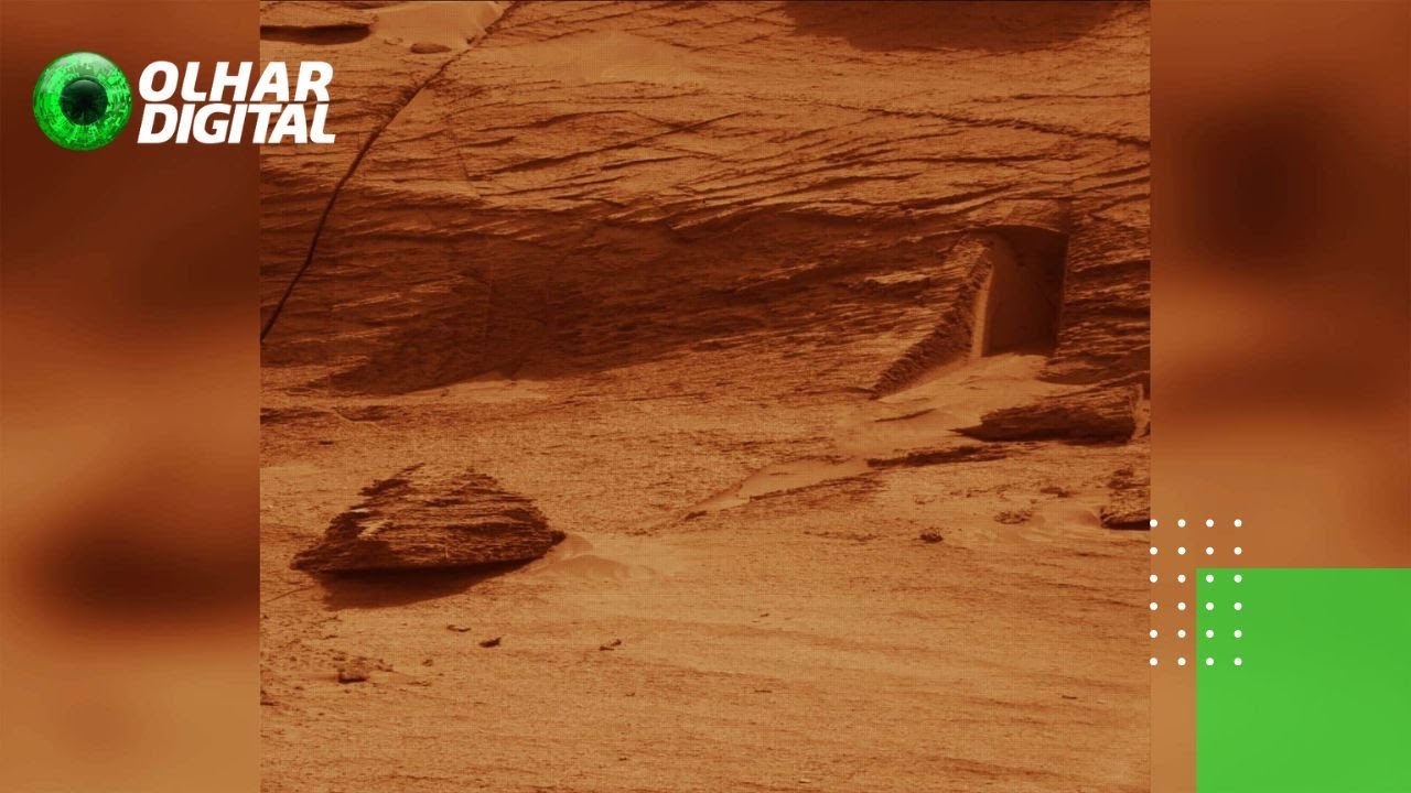 A internet viu uma "porta" em Marte. Será?