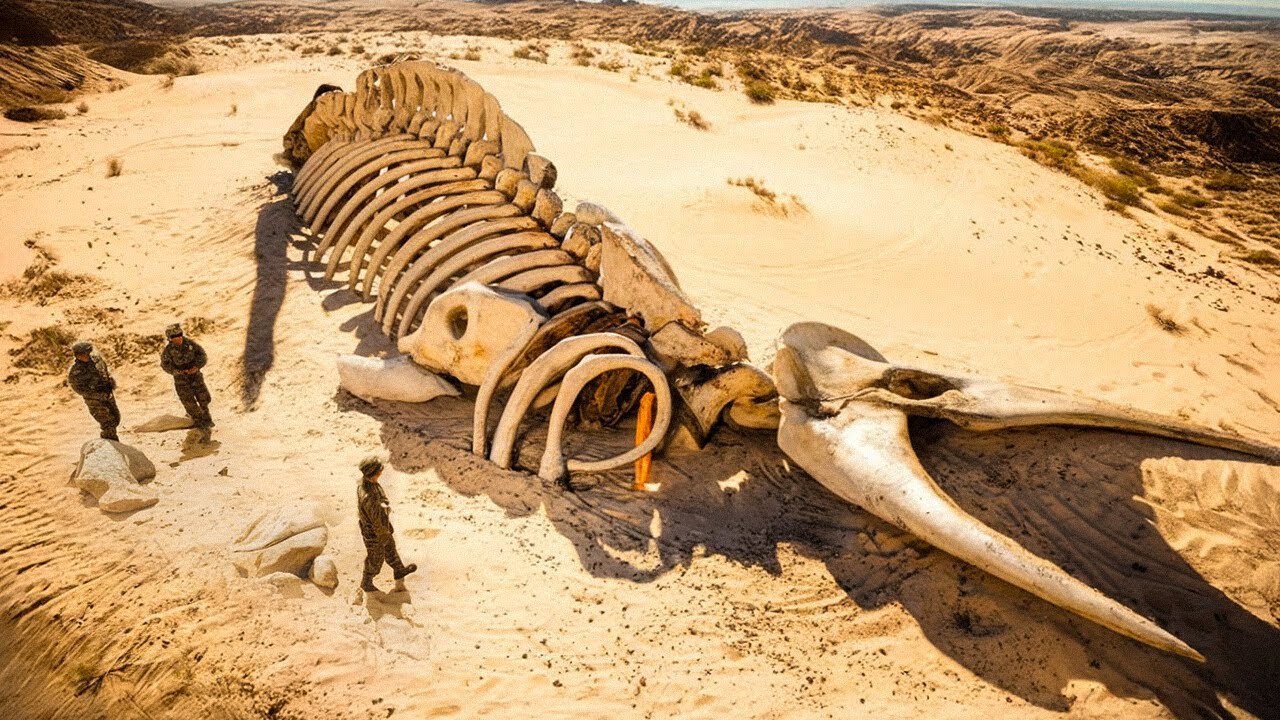 A Maior Criatura Marinha de Todos os Tempos Encontrada no Deserto
