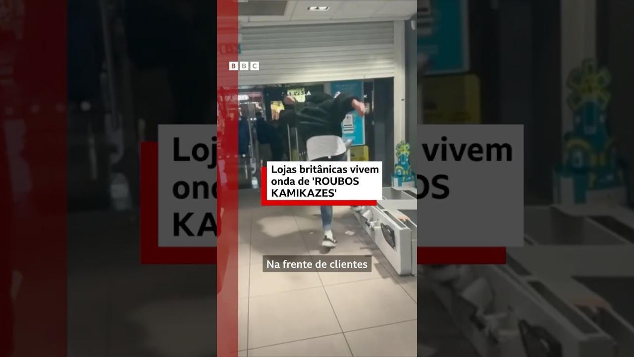 'Roubos kamikazes': Reino Unido tem onda de violência em lojas #bbcnewsbrasil