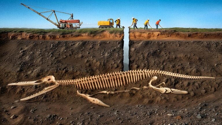 Caminhante encontrou crânio de monstro gigante na Costa Jurássica