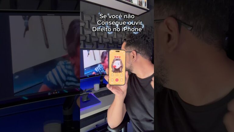 Como ativar isolamento de voz no iPhone