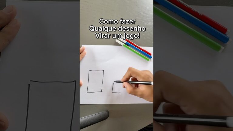 Como fazer seus desenhos à mão virar um jogo