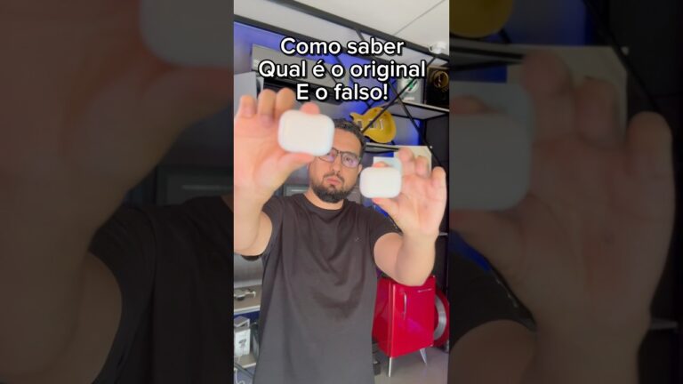 Como identificar um AirPod original versus um falso