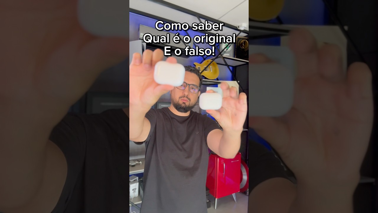 Como identificar um AirPod original versus um falso