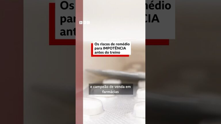 Tadalafila: os riscos do remédio para ereção que virou febre nas academias #bbcnewsbrasil