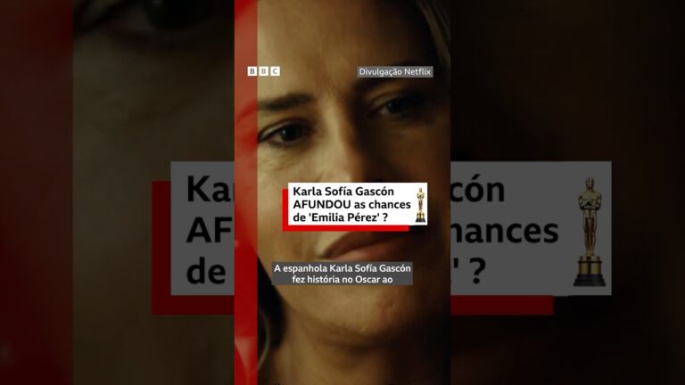 Oscar: postagens de Karla Sofía Gascón derrubaram chances de ‘Emilia Pérez’? #bbcnewsbrasil