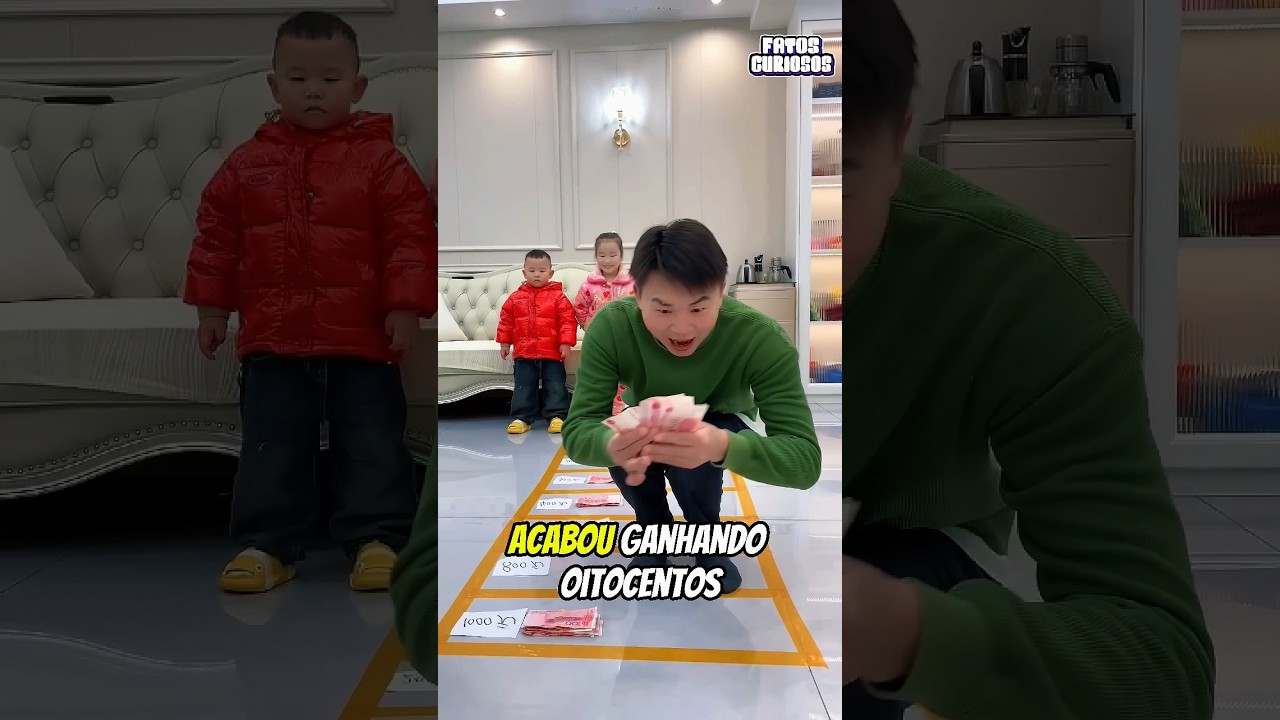 ESSE PAI NÃO ESPERAVA QUE SEUS FILHOS FOSSEM TÃO INTELIGENTES ASSIM