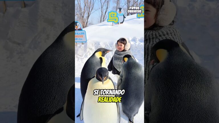 ESSE PINGUIM NÃO GOSTOU MUITO DA IMITAÇÃO DA GAROTINHA